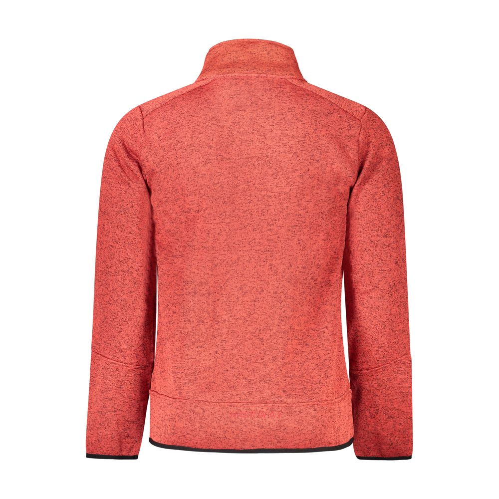 Sweatshirt by Norway 1963 for men in polyester red features an provocated silhouette, detailed with a provocated and a refined for a sophisticated aesthetic.