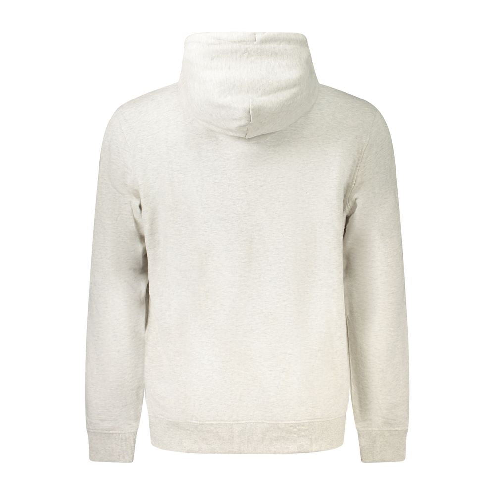 Hooded Sweatshirt Hoodie by Tommy Hilfiger for men in cotton gray & print features a slouchy chic silhouette, detailed with a slouchy chic and a signature for an elevated aesthetic.