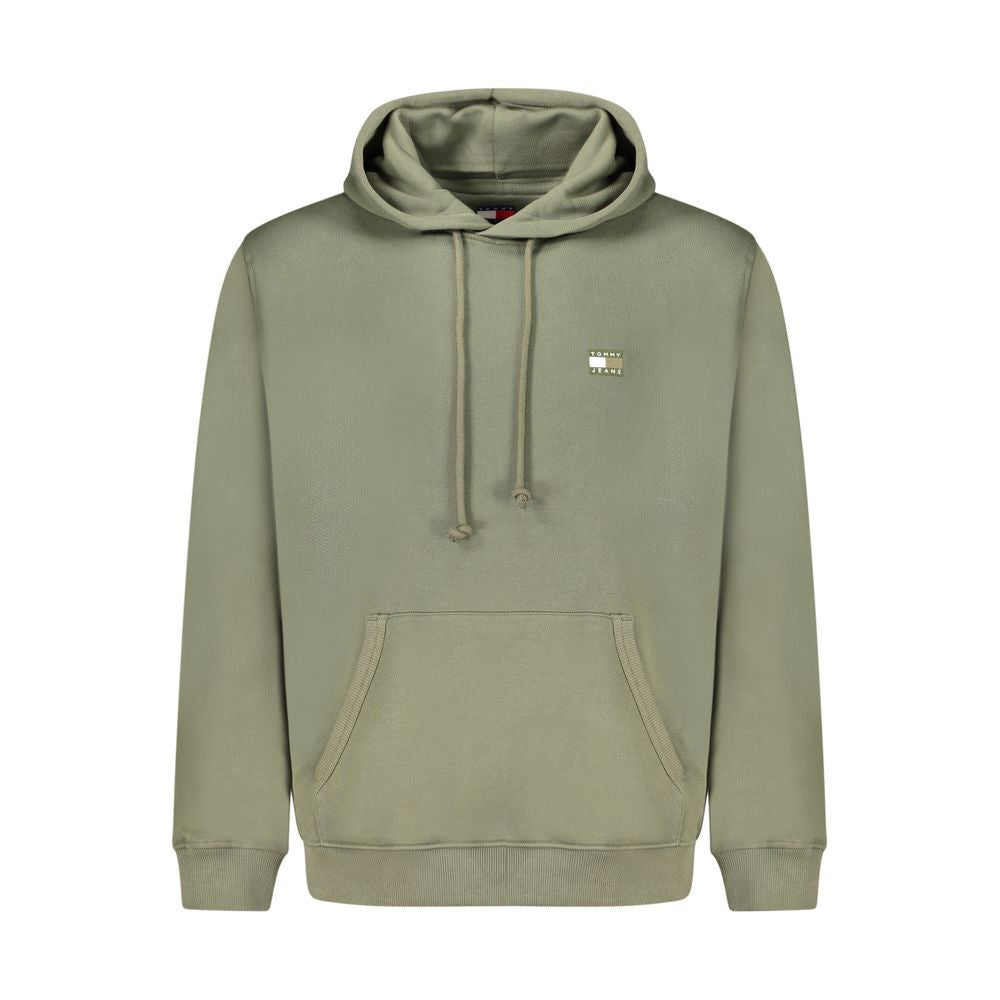Tommy Hilfiger Men's Cotton Hooded Sweatshirt Hoodie - Green