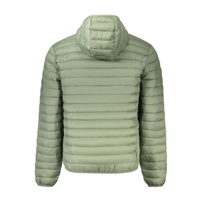 Hooded Jacket by North Sails for men in polyamide & polyester green presents a impeccable silhouette, showcasing distinct pockets, hooded & insulated and a impeccable for a sophisticated finish.