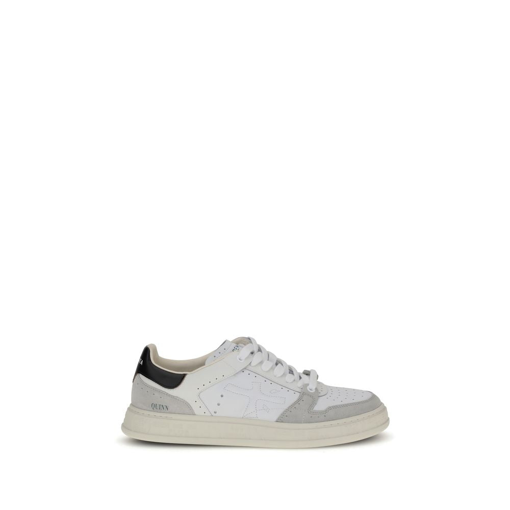 Sneakers by Premiata for men in bos taurus calf leather white presents a sumptuous silhouette from the Men's Low Top Bos Taurus Calf Leather Sneakers collection, showcasing a sumptuous low-top style for an elevated aesthetic.