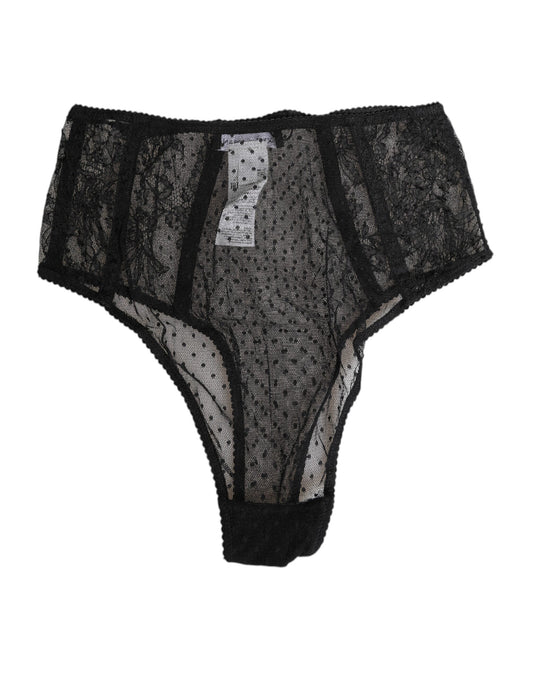 This Underpants Briefs by Dolce & Gabbana for women in polyamide viscose silk & lace black & dots features a flawless silhouette from the Women's High Rise Polyamide Viscose Silk & Lace Underpants Briefs collection, offering a flawless fit designed for premium comfort.
