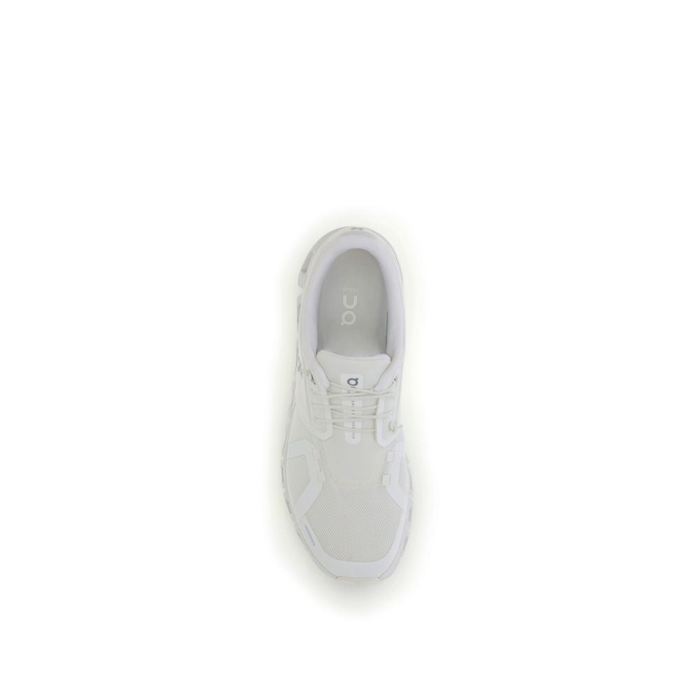 Athletic Sneakers by ON for men in tu polyester & polyurethane white features an effortless chic silhouette, showcasing the signature athletic style of the Men's Athletic TU Polyester & Polyurethane Sneakers collection with a truly effortless chic finish.