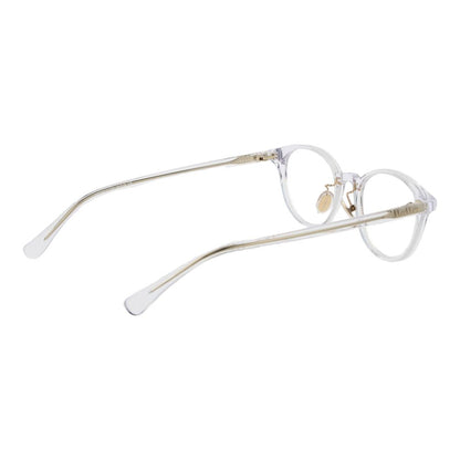 Eyeglasses Frames by Max Mara for women in acetate transparent features a refined silhouette, showcasing a refined transparent coloured frame and full-frame frame design for a sophisticated, premium look.