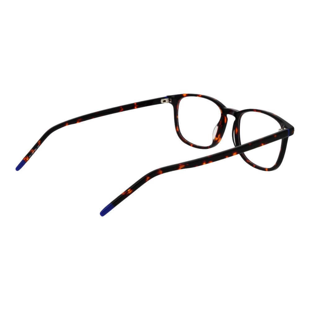 Eyeglasses Frames by Hugo Boss for men in acetate brown features an refined silhouette, showcasing the refined brown coloured frame and sophisticated full-frame frame design.