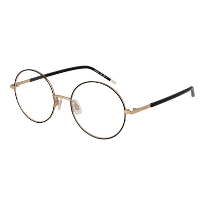 Eyeglasses Frames by Hugo Boss for women in stainless steel black showcases a refined full-frame frame design with a refined black coloured frame finish for a refined and sophisticated look.