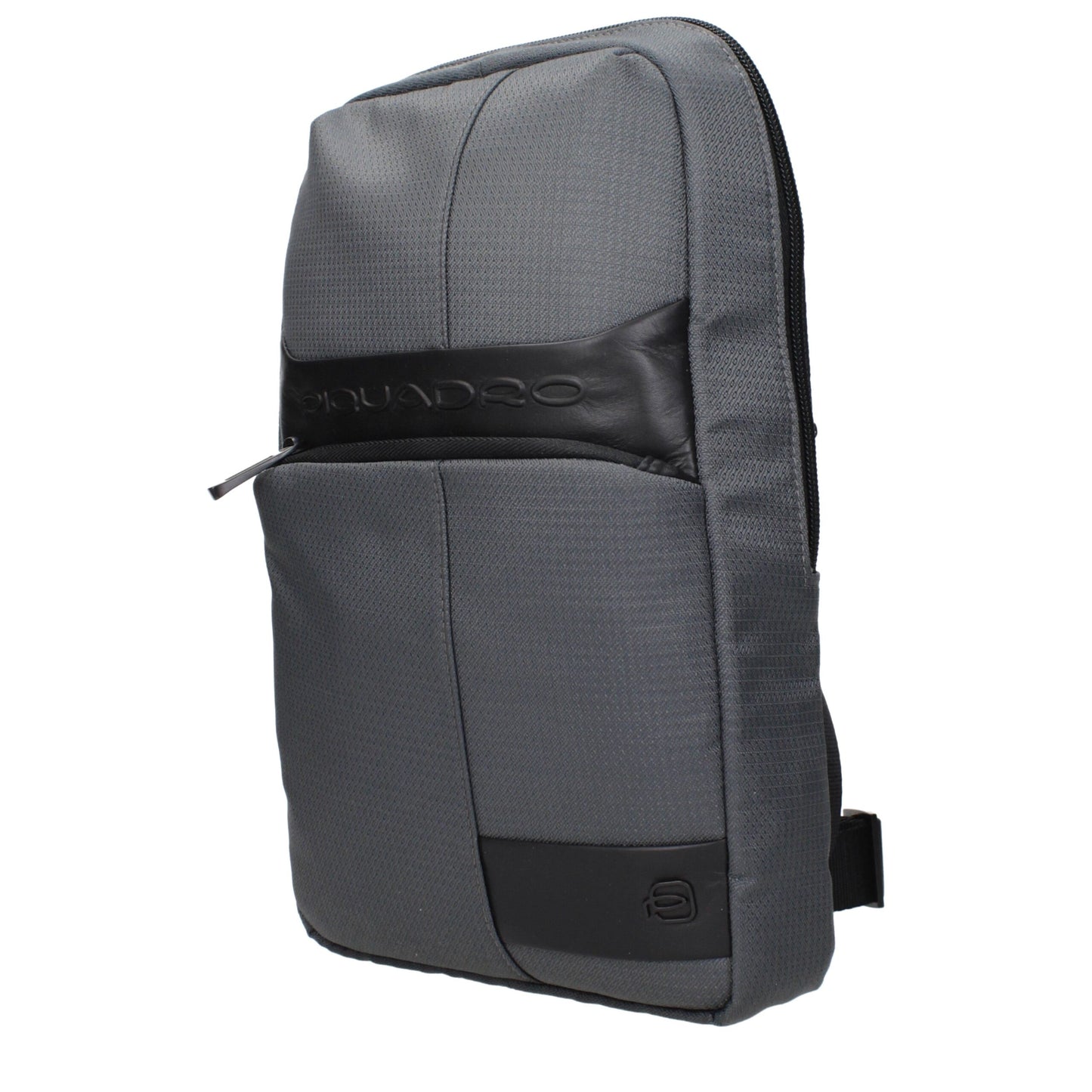 Crossbody Handbag by Piquadro for unisex in fabric gray features an multi-faceted design with a secure , ample , and versatile crossbody-strap & adjustable-strap for a multi-faceted finish.