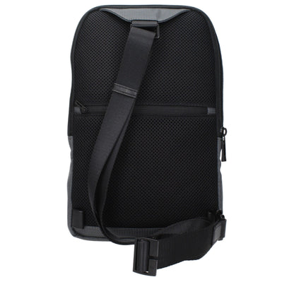 Crossbody Handbag by Piquadro for unisex in fabric gray features a transformative elegance silhouette, showcasing a secure , organized , and versatile crossbody-strap & adjustable-strap for a transformative elegance look.