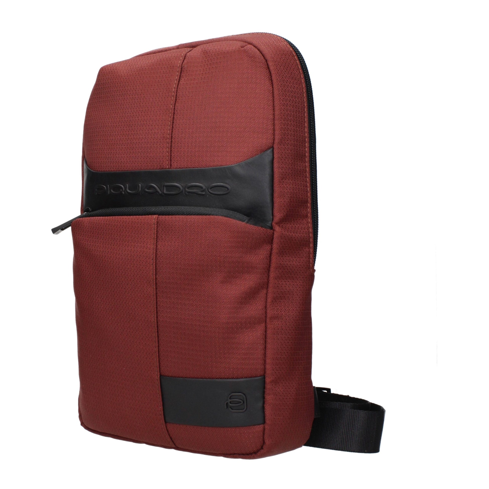Crossbody Handbag by Piquadro for unisex in fabric red showcases a versatile sophistication silhouette, featuring a secure , versatile sophistication , and versatile crossbody-strap & adjustable-strap for a versatile sophistication finish.