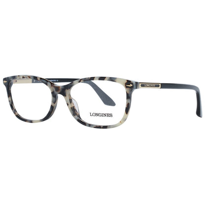 Eyeglasses Frames by Longines for women in multicolor showcases a refined full-frame frame design with a refined multicolor coloured frame finish for a refined and sophisticated look.