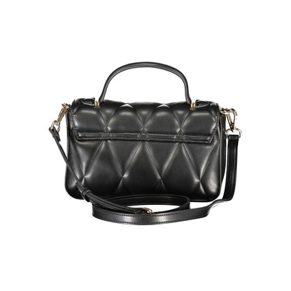 Shoulder Handbag by Twinset for women in polyethylene & polyurethane black features a exquisite silhouette, showcasing a secure snap and exquisite cardholder with versatile shoulder-strap, handle & adjustable-strap for a exquisite finish.