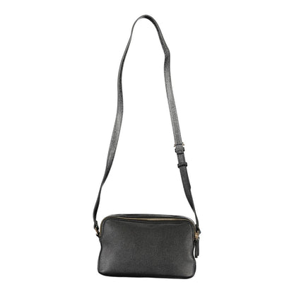 Camera Handbag by Twinset for women in polyethylene & polyurethane black & signature features a signature silhouette, showcasing a secure zipper and signature built-in-compartments & cardholder with versatile shoulder-strap & adjustable-strap for a sophisticated look.