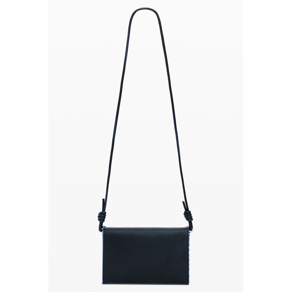 Cardholder Wallet by Desigual for women in poly leather black & signature presents a architectural silhouette from the Poly Leather Cardholder Wallet collection, showcasing architectural card-organization for a architectural finish.