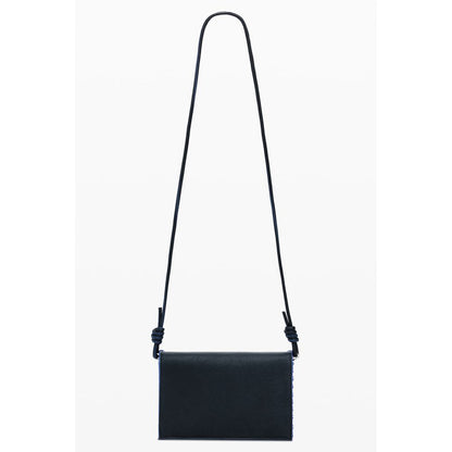 Cardholder Wallet by Desigual for women in poly leather black & signature presents a architectural silhouette from the Poly Leather Cardholder Wallet collection, showcasing architectural card-organization for a architectural finish.