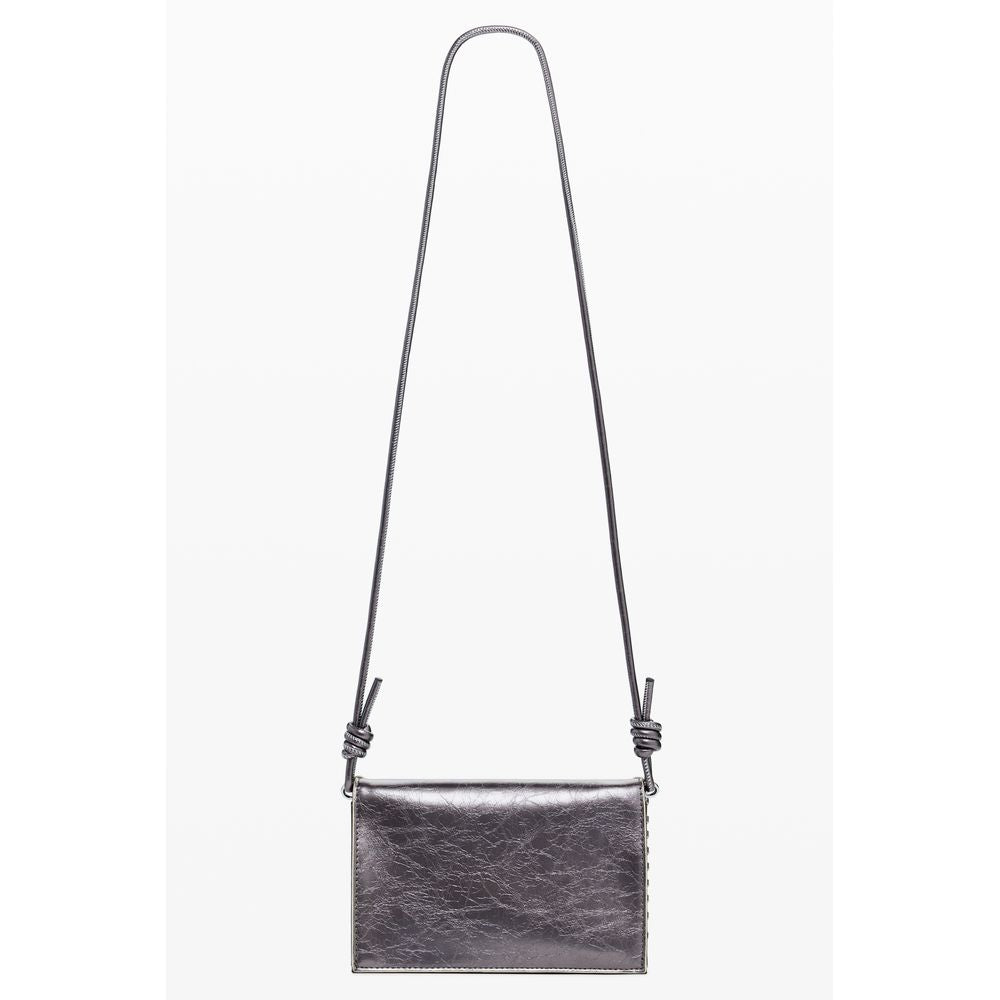 Wallet by Desigual for women in faux leather bronze features a streamlined silhouette, showcasing the streamlined Faux Leather Wallet design with sophisticated coin-purse for a premium look.