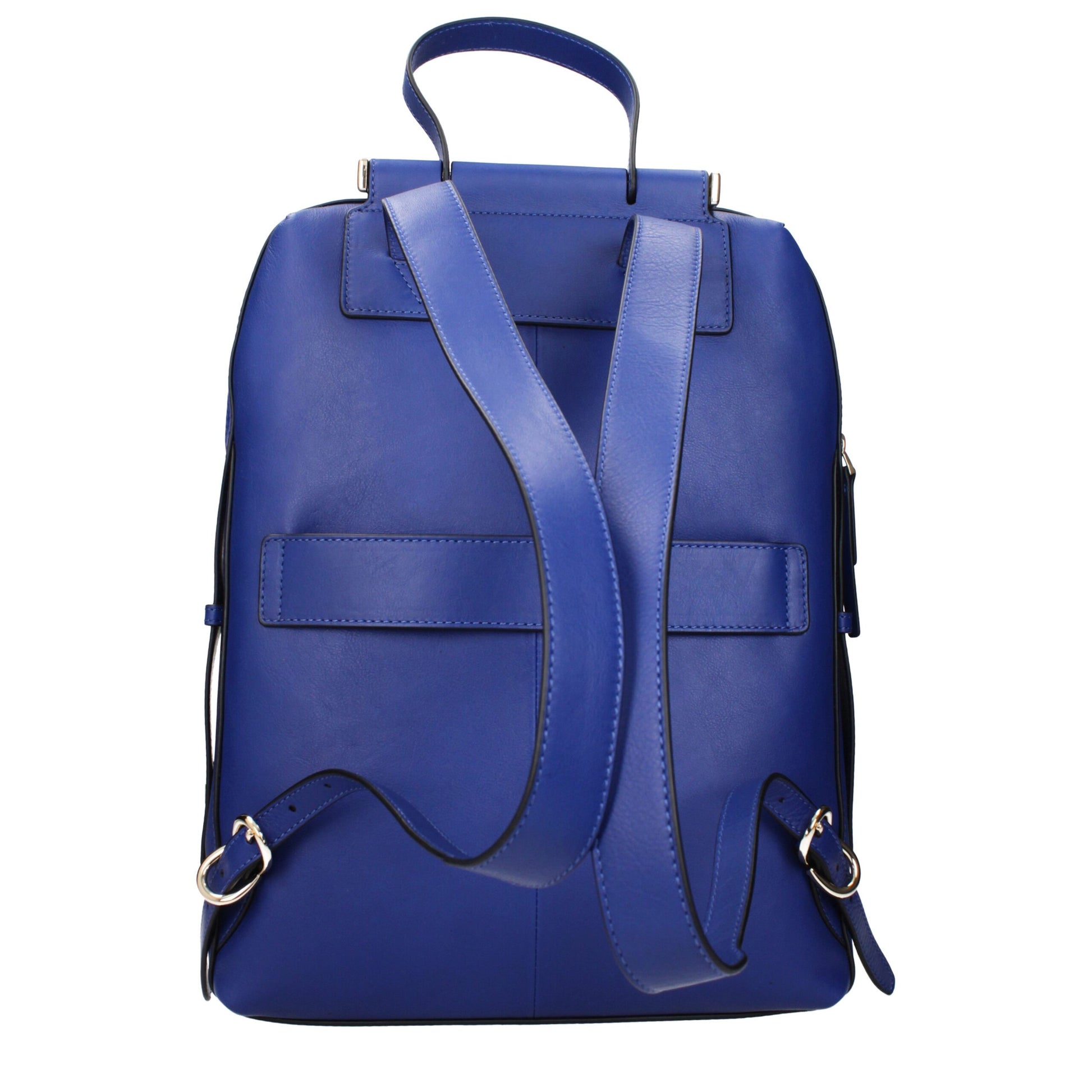 Backpack by Piquadro for women in leather blue features a stately Leather Backpack design, showcasing a secure , ample , and versatile backpack-strap & adjustable-strap for a stately finish.