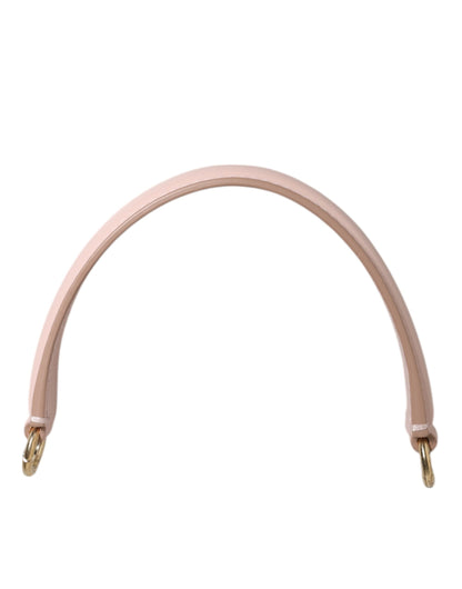 Shoulder Strap by Dolce & Gabbana for women in leather & metal gold & pink features a effortlessly chic design, perfectly complementing the signature look of the Leather Metal Shoulder Strap.