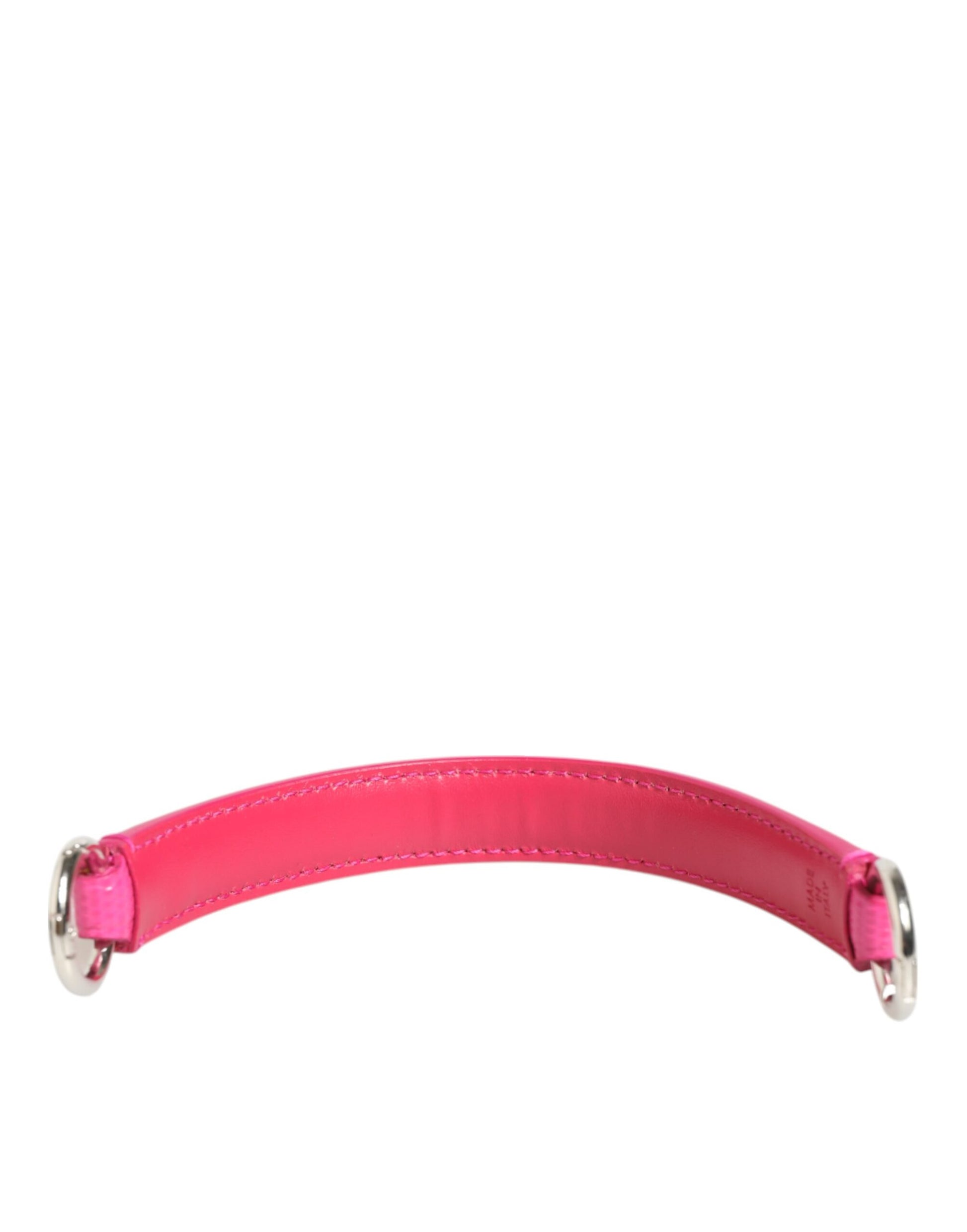 Shoulder Strap by Dolce & Gabbana for women in calf leather gold, pink, red, silver & white features an stylish design, beautifully completing the signature look of the Calf Leather Shoulder Strap.