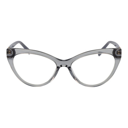 Eyeglasses Frames by Emilio Pucci for women in gray showcases a refined full-frame frame design with a refined gray coloured frame finish for a refined and sophisticated look.