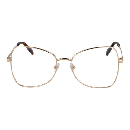 Eyeglasses Frames by Emilio Pucci for women in and gold showcases a refined silhouette, detailed with a gold coloured frame finish and a sophisticated full-frame frame design.