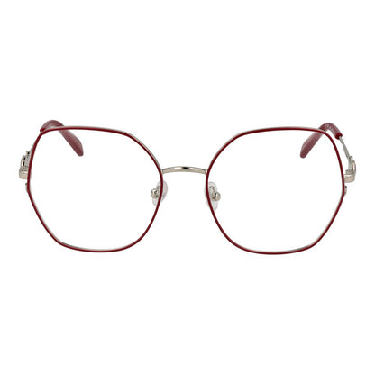 Eyeglasses Frames by Emilio Pucci for women in metal red features an refined silhouette, showcasing the refined red coloured frame and sophisticated full-frame frame design.