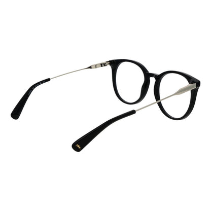 Eyeglasses Frames by Longchamp for women in metal and black showcases an refined full-frame frame design featuring a sophisticated black coloured frame for an refined and refined aesthetic.