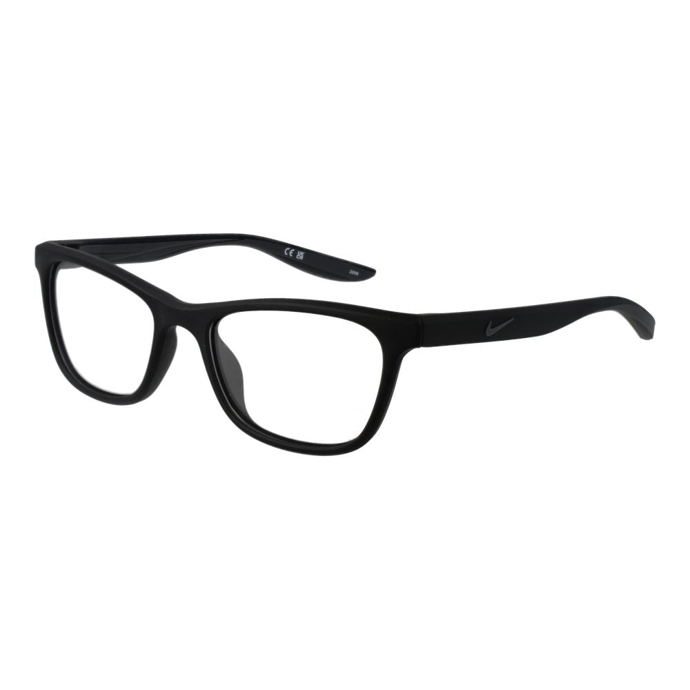 Eyeglasses Frames by Nike for women in stainless steel black showcases a refined full-frame frame design with a refined black coloured frame finish for a refined and sophisticated look.