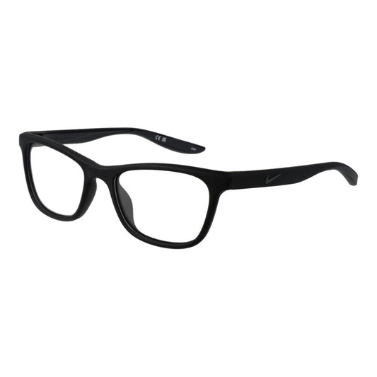 Eyeglasses Frames by Nike for women in stainless steel black showcases a refined full-frame frame design with a refined black coloured frame finish for a refined and sophisticated look.
