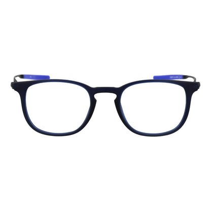 Eyeglasses Frames by Nike for unisex in titanium blue features a refined silhouette, showcasing a refined blue coloured frame and full-frame frame design for a sophisticated, premium look.