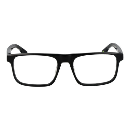 Eyeglasses Frames by Nike for men in acetate black features an refined silhouette, showcasing the refined black coloured frame and sophisticated full-frame frame design.