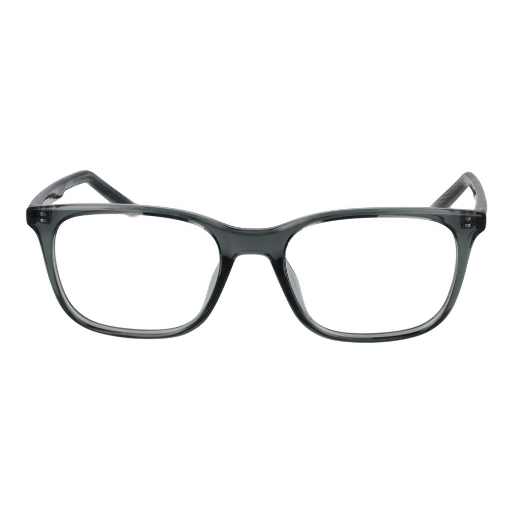 Eyeglasses Frames by Nike for women in stainless steel and gray showcases a refined silhouette, detailed with a gray coloured frame finish and a sophisticated full-frame frame design.