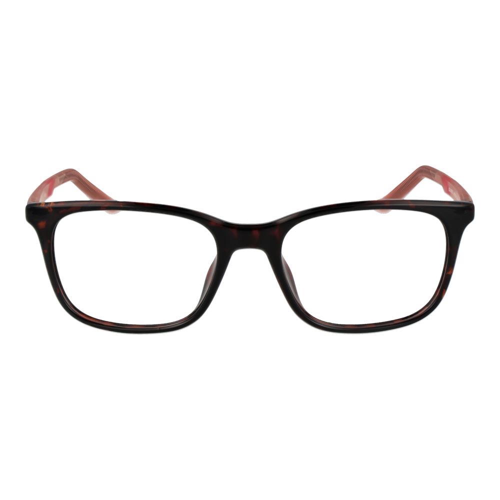 Eyeglasses Frames by Nike for women in stainless steel and green showcases an refined full-frame frame design featuring a sophisticated brown coloured frame for an refined and refined aesthetic.
