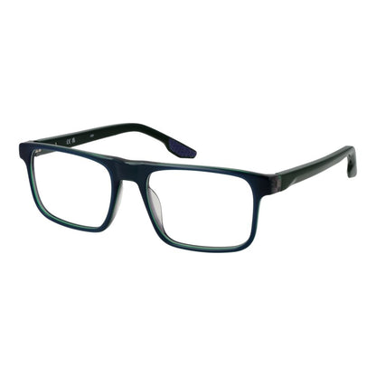 Eyeglasses Frames by Nike for men in acetate blue features an refined silhouette, showcasing the refined blue coloured frame and sophisticated full-frame frame design.