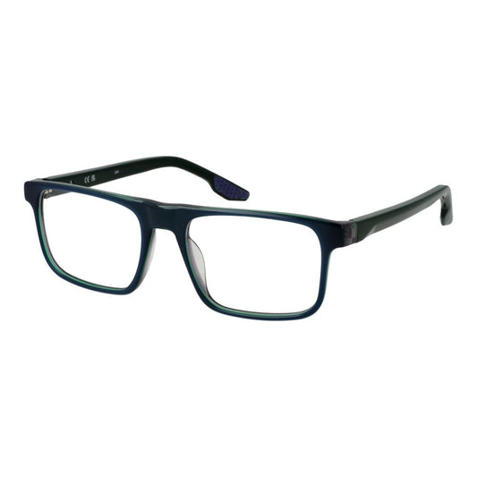 Eyeglasses Frames by Nike for men in acetate blue features an refined silhouette, showcasing the refined blue coloured frame and sophisticated full-frame frame design.
