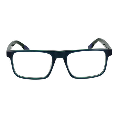 Eyeglasses Frames by Nike for men in acetate blue showcases a reflective silhouette, artfully incorporating a sophisticated blue coloured frame with a distinct full-frame frame design.