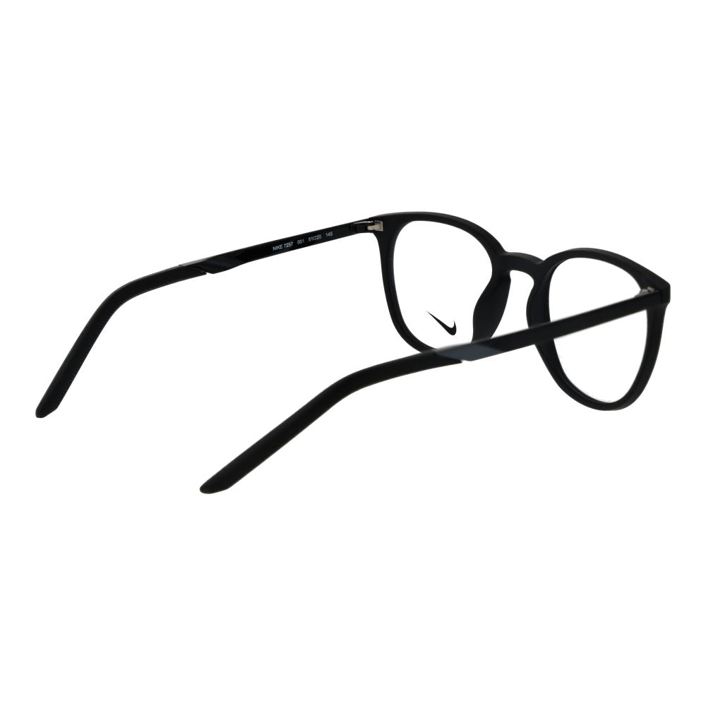 Eyeglasses Frames by Nike for unisex in metal and black showcases an refined full-frame frame design featuring a sophisticated for an refined and refined aesthetic.