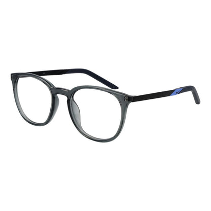 Eyeglasses Frames by Nike for unisex in metal and gray showcases an refined full-frame frame design featuring a sophisticated gray coloured frame for an refined and refined aesthetic.