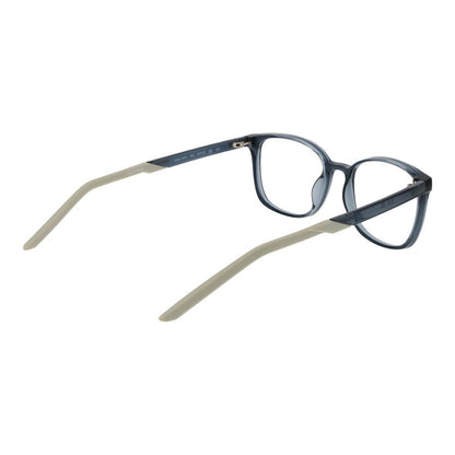 Eyeglasses Frames by Nike for unisex in stainless steel and gray showcases a refined silhouette, detailed with a gray coloured frame finish and a sophisticated full-frame frame design.