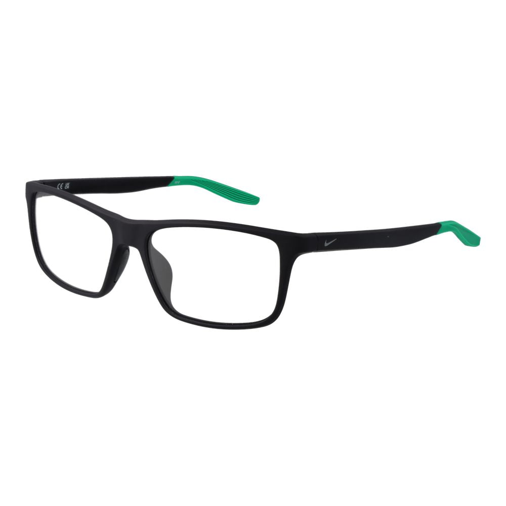 Eyeglasses Frames by Nike for men in stainless steel gray features a refined silhouette, showcasing a refined gray coloured frame and full-frame frame design for a sophisticated, premium look.