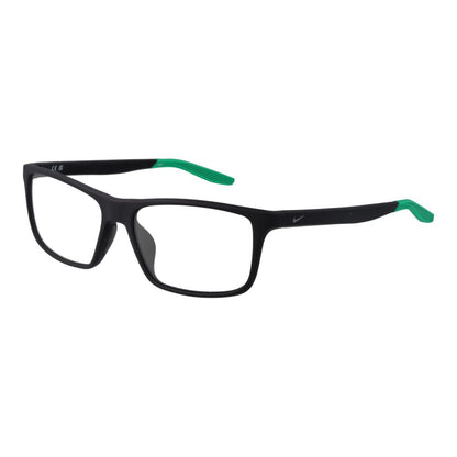 Eyeglasses Frames by Nike for men in stainless steel gray features a refined silhouette, showcasing a refined gray coloured frame and full-frame frame design for a sophisticated, premium look.