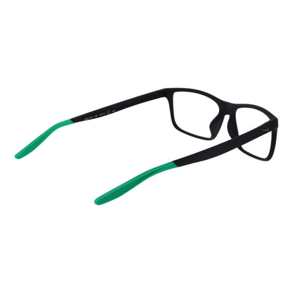 Eyeglasses Frames by Nike for men in stainless steel and gray showcases an refined full-frame frame design featuring a sophisticated gray coloured frame for an refined and refined aesthetic.