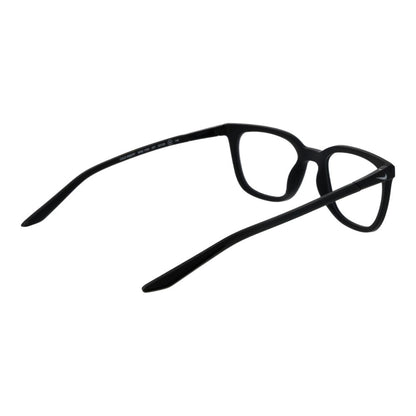 Eyeglasses Frames by Nike for men in metal and black showcases a refined silhouette, detailed with a black coloured frame finish and a sophisticated full-frame frame design.