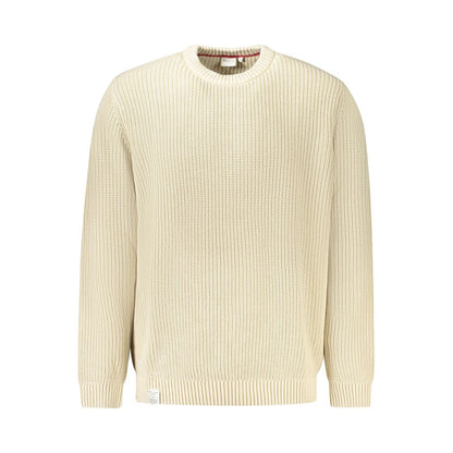 Sweatshirt by Pepe Jeans for men in cotton beige features an enviable silhouette, showcasing a premium and refined crew neckline for a truly enviable finish.