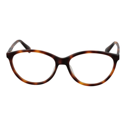 Eyeglasses Frames by Longchamp for women in acetate brown showcases a refined full-frame frame design with a refined brown coloured frame finish for a refined and sophisticated look.
