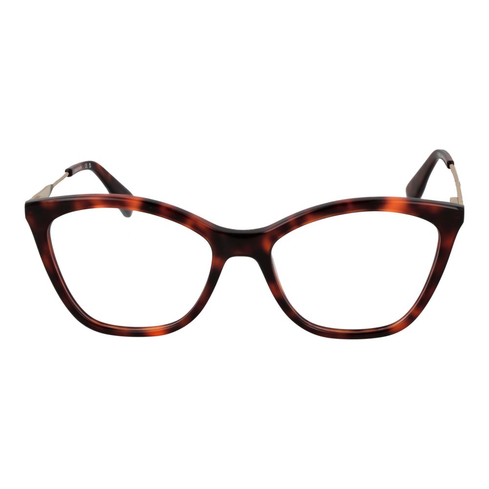 Eyeglasses Frames by Longchamp for women in metal brown showcases a reflective silhouette, artfully incorporating a sophisticated brown coloured frame with a distinct full-frame frame design.