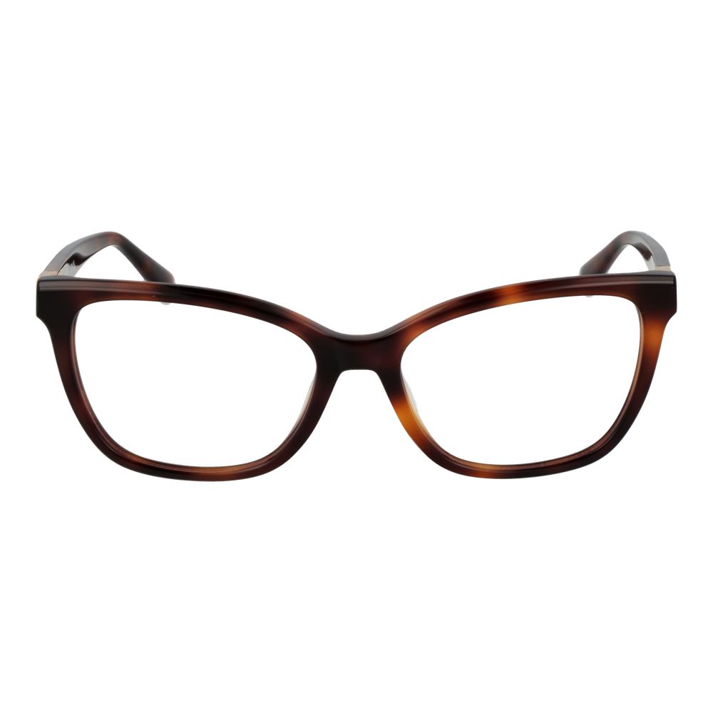 Eyeglasses Frames by Longchamp for women in acetate and brown showcases an refined full-frame frame design featuring a sophisticated brown coloured frame for an refined and refined aesthetic.