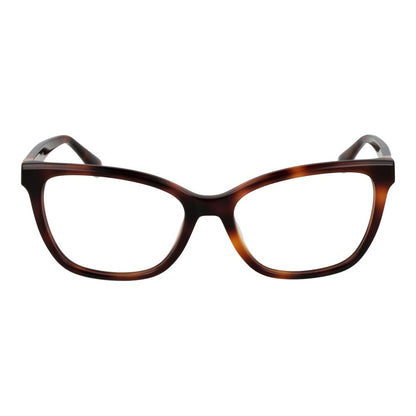 Eyeglasses Frames by Longchamp for women in acetate and brown showcases an refined full-frame frame design featuring a sophisticated brown coloured frame for an refined and refined aesthetic.