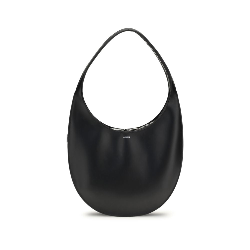 Medium Shoulder Bag by Coperni for women in bos taurus calf leather black features a enviable silhouette, showcasing a secure zipper, ample , and enviable shoulder-strap for a enviable finish.