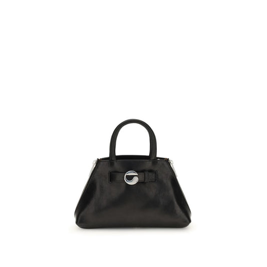 Mini Shoulder Bag by Coperni for women in bos taurus calf leather black features an effortlessly chic silhouette with a secure , ample , and versatile shoulder-strap for effortlessly chic everyday luxury.