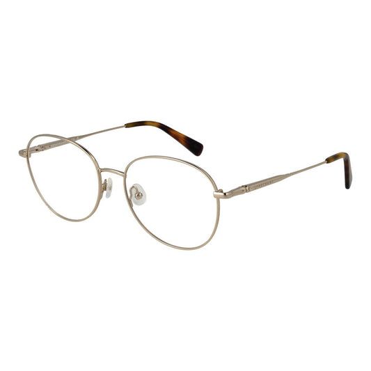 Longchamp Women's Full-Rim Panto Metal Eyeglasses Frames - Gold